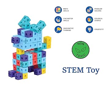 Link 'N' Lock Fun Blocks| 100 Building Blocks